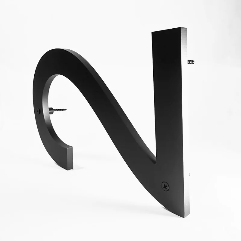 casa para o exterior, Home Address Plaques, 30cm, 12 Polegada