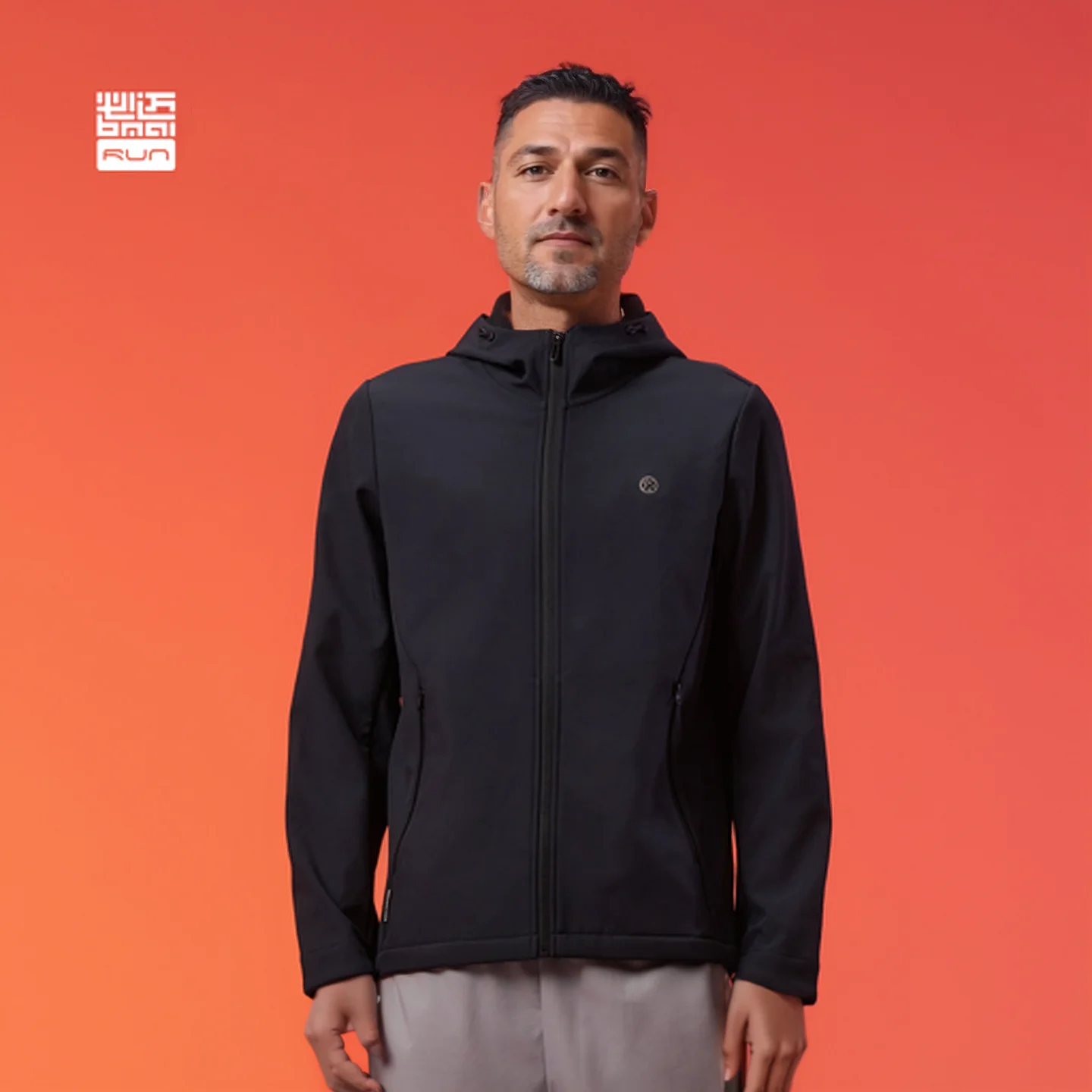 BMAI BM-FRWL015 Men's Winter Windproof Running Jacket Breathable