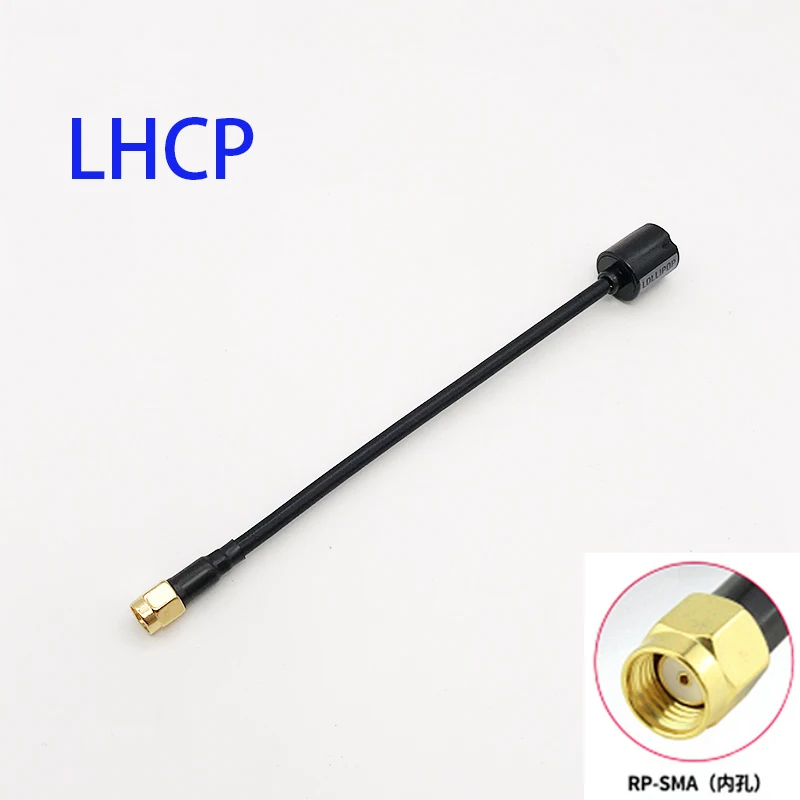 Black RPSMA LHCP