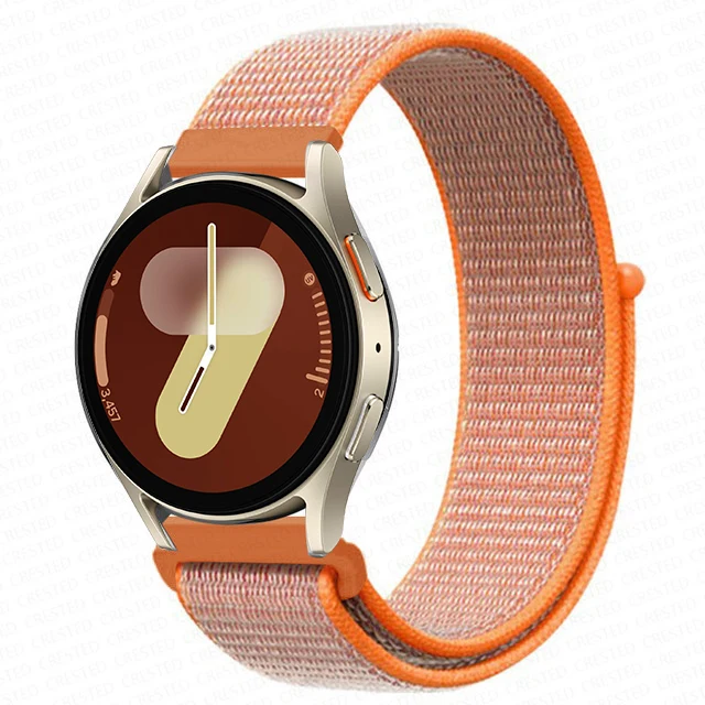 Versatile Nylon Loop Bracelet for Smartwatches - 22mm/20mm Band