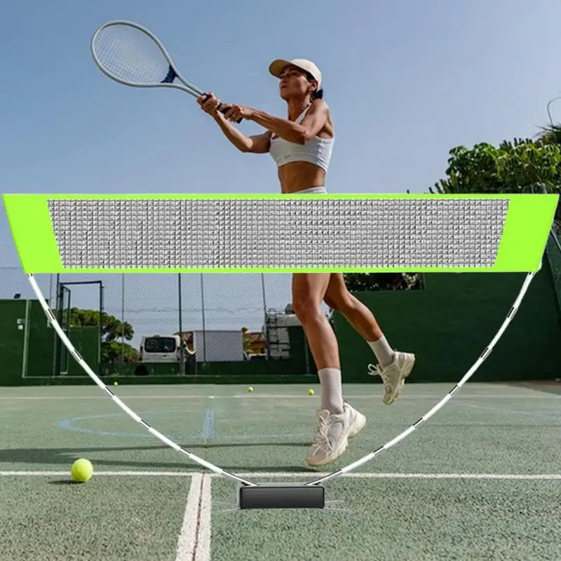 Rete Da Badminton Portatile e Pallavolo Regolabile - Pieghevole Per