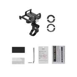 Universal Bicycle and Motorcycle Mobile Phone Holder Mount (Black)