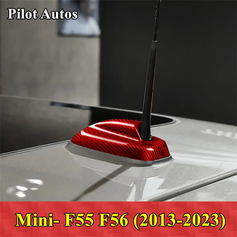 

Car Roof Signal Shark Fin Antenna Genuine Carbon Cover For Mini F55 F56 2013 2014 2015 2016 2017 2018 2019 2020 2021 2022 2023