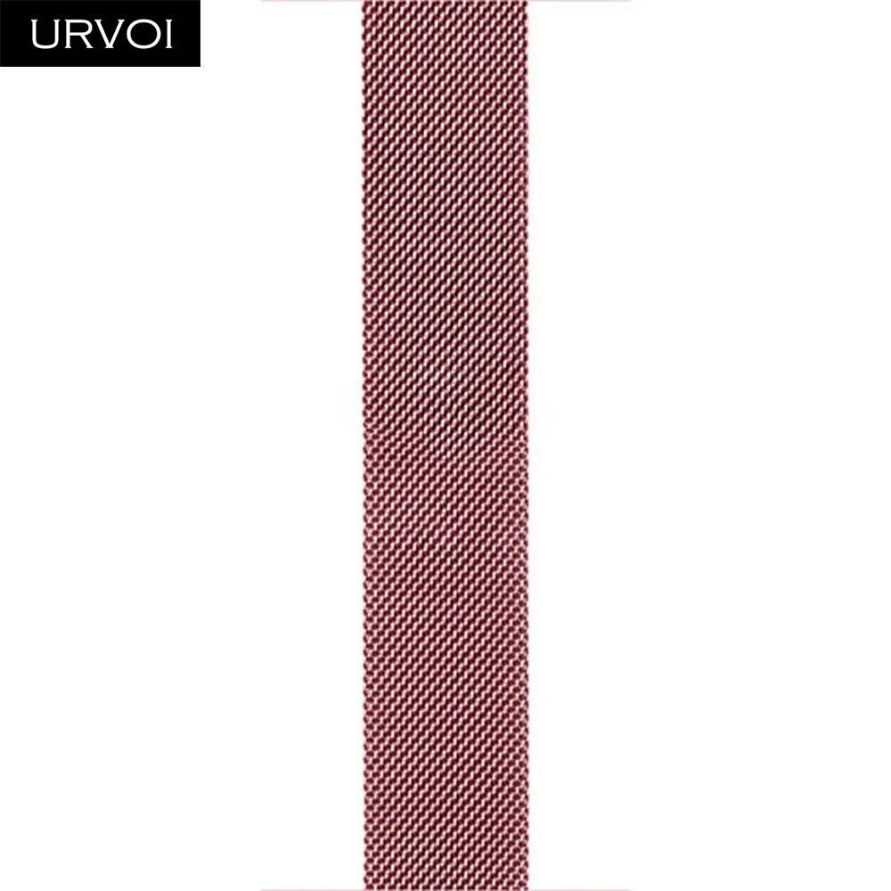 URVOI Stainless Steel Metal Mesh Milanese Loop Strap