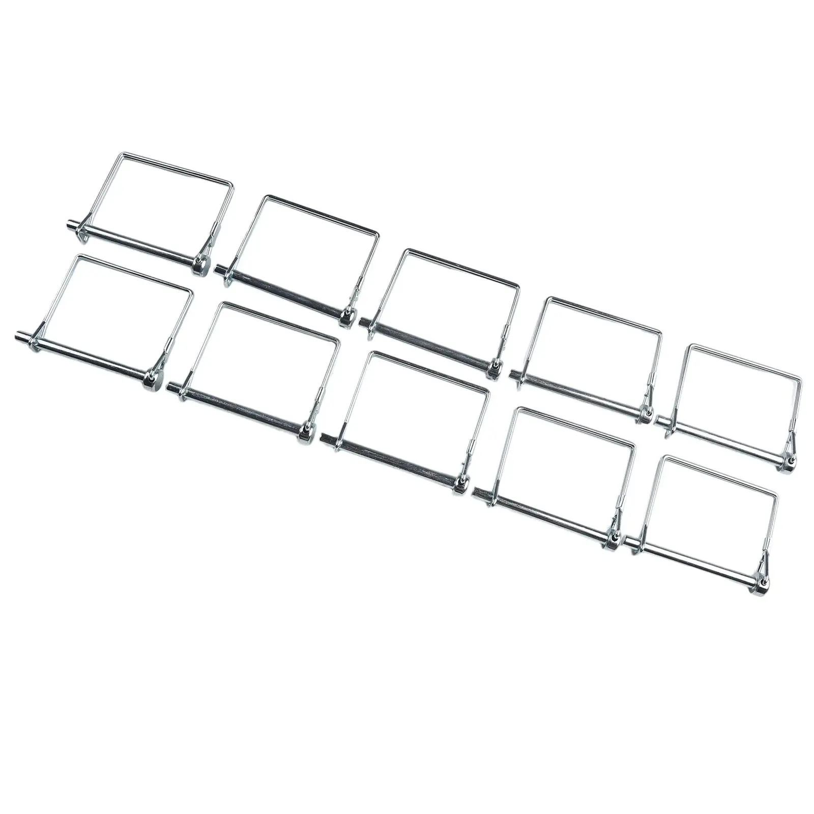 

Trailer Coupler Safety Pin Lock New Silver 10pcs 70mm For Pintle Hook Pin For Trailer Jack Pin Shaft Locking Pin