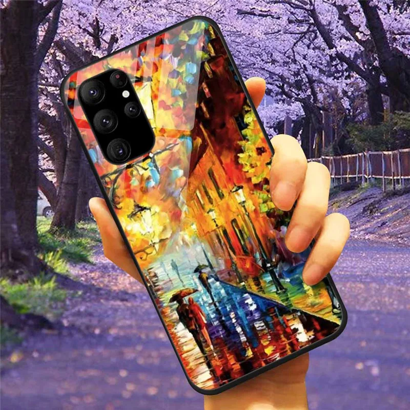Enhanced Tempered Glass Cover Bumper Protective Phone Shell