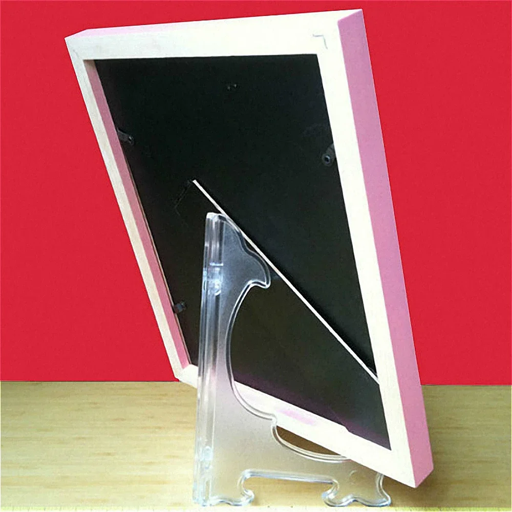 Plate Stands for Display - Plastic Easel Stand Plate holder Display stand  Picture Frame Stand for Pictures, Photo