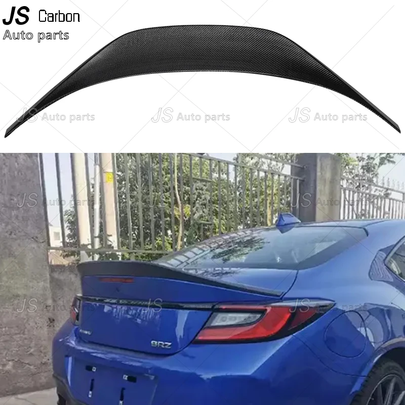 

Carbon Fiber Tail fins For Toyota GR86 Subaru BRZ ZN8 ZC8 TRD Style Rear Deck Spoiler Duckbill Car Wing Retrofit the rear wing