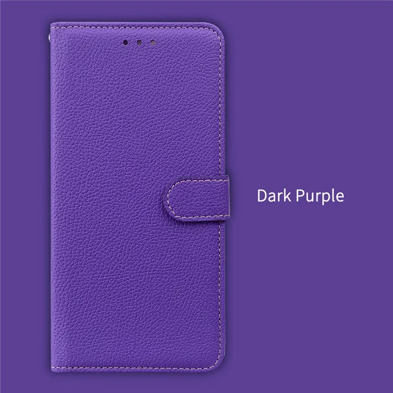 Matte Black Flip Wallet Phone Case - Premium Protective Cover