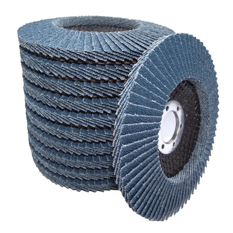 20 Pieces Flap Discs, Grinding Discs, Abrasive Mop Discs, 125 Mm Grain
