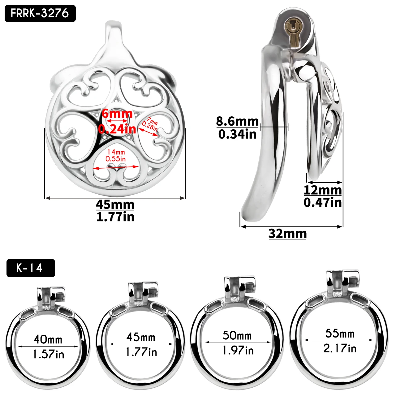 FRRK Small Male Chastity Devices Stainless Steel Short Cock Cage Removable Urethral Catheter Sex Toys for Men Penis Lock penis chastity cage chastity lock sex toy