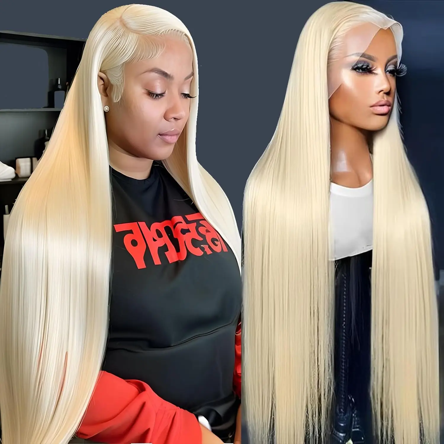 

613 Honey Blonde Hd Lace Front Wig 13x4 Brazilian Color Straight Human Hair Wigs Preplucked 13x6 Transparent Lace Frontal Wig