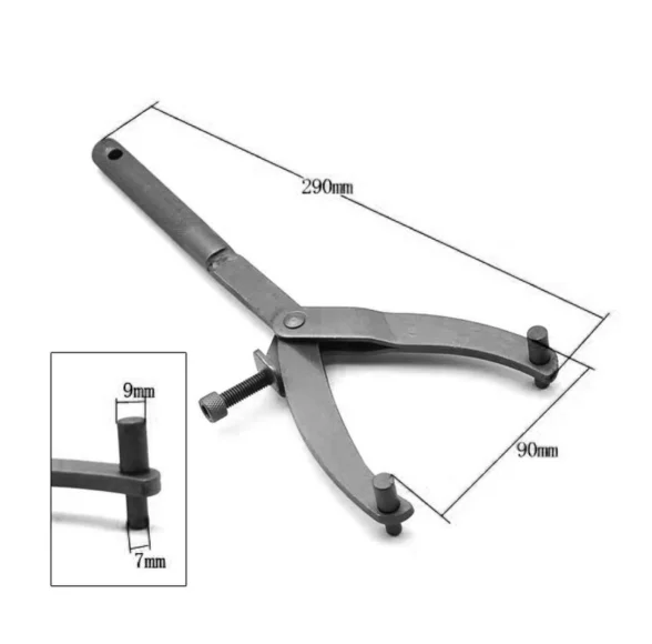 Y Type Flywheel Wrench Variator Clutch Removal Tool Universal Flywheel Holder Pulley Spanner For Scooter Moped Motorcycle ATV