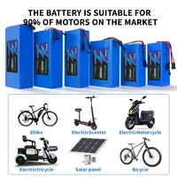 Batterie Aleaivy 36 V/48 V 18650 à livraison rapide des États-Unis - 30 A BMS, 10 - 20 Ah, ultra longue portée pour vélo et scooter 200 - 2000 W 7