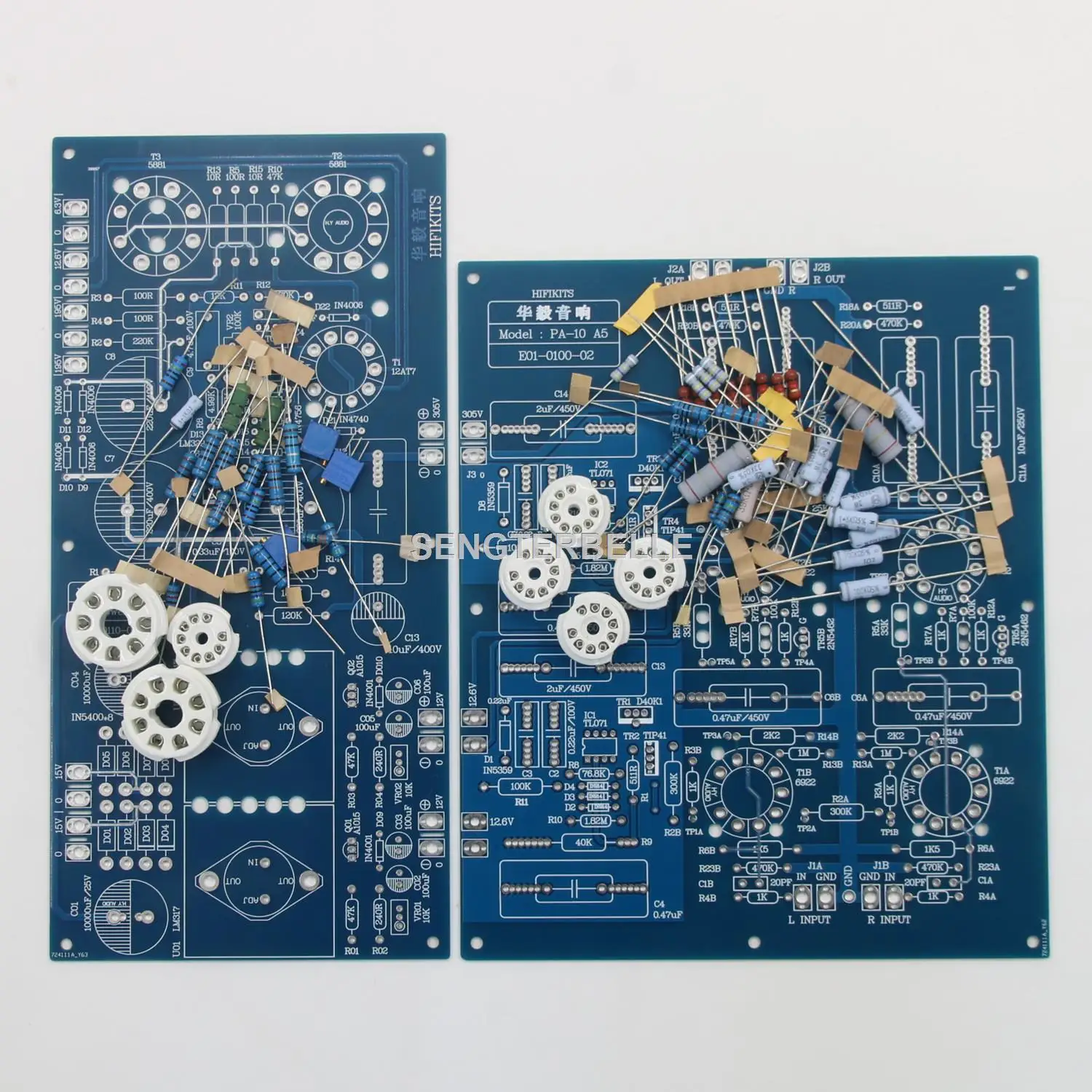 

Комплект платы предварительного усилителя HiFi ARC SP-10 6922 + комплект платы питания