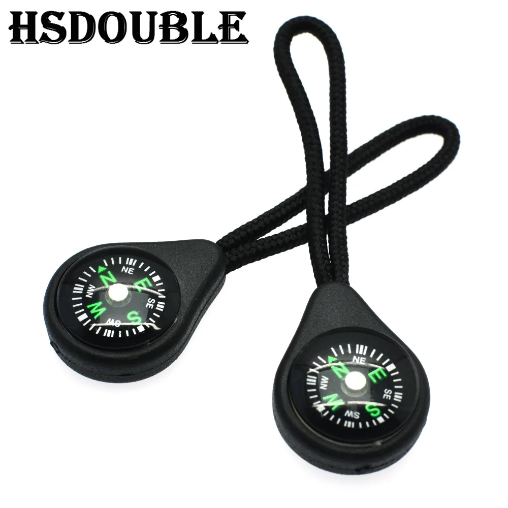 10 Mini Bussole A Bottone CooBigo – Zip Pull, Cinturino Orologio, Sopravvivenza, Bushcraft