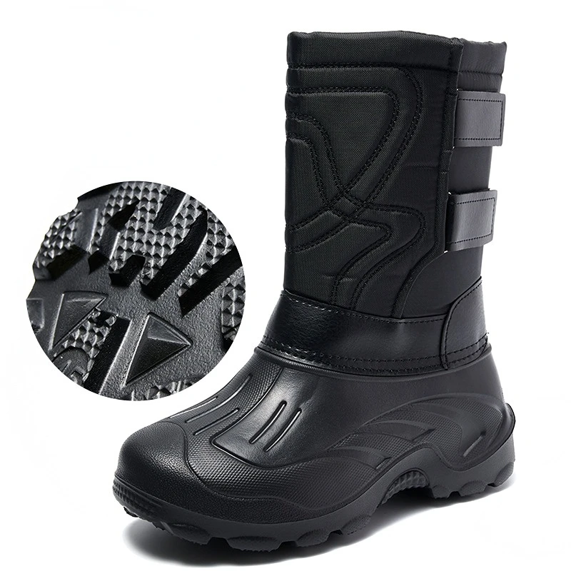 Work Boots for Men Waterproof 2023 Spring New Non-slip Fishing