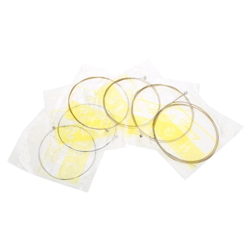 

Pack of 6 Acoustic Guitar Practice Part Profession 6 Strings Folk Guitar Strings High Quality