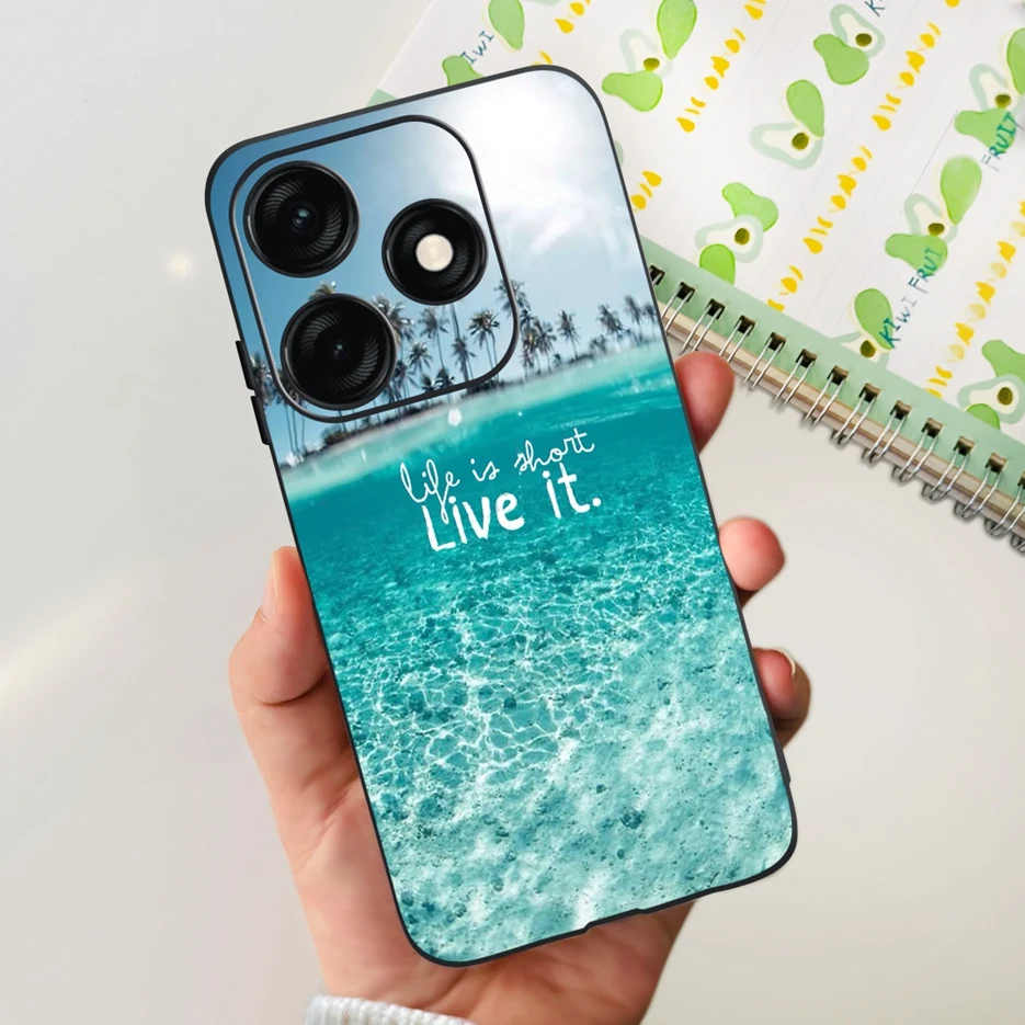 Stylish Shockproof Painted Phone Case with Soft Bumper
