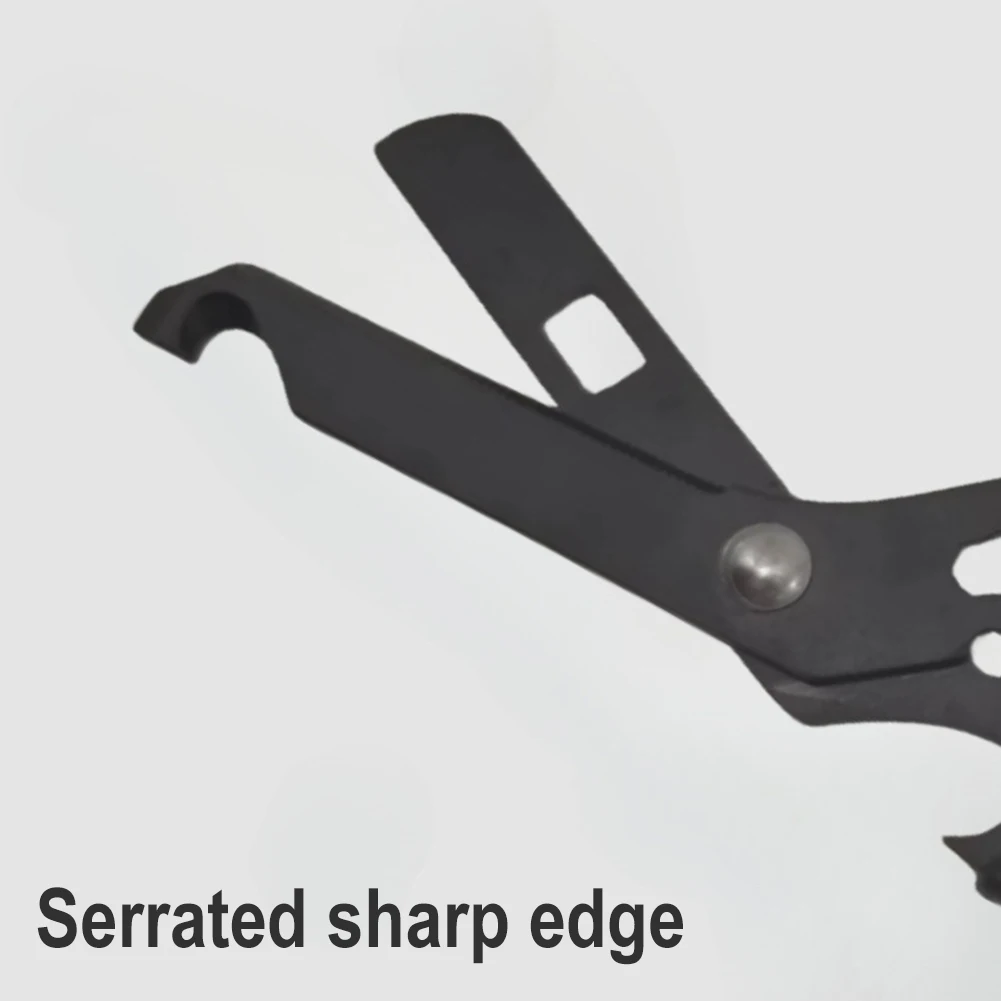 Rettungsschere, Trauma-Schere, Überlebenswerkzeug, Trauma-Gaze, Erste-Hilfe-Schere, Outdoor-Utility, Wanderung, Zuhause, Camping, Wandern – Detail 2