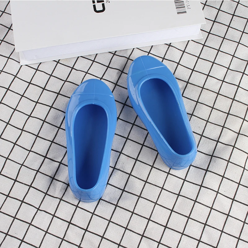 Spring And Autumn Fashion PVC Children's Shoes Cute Boys And Girls Sandals Flat Low Cylinder Jelly Children's Rain Shoes 5
