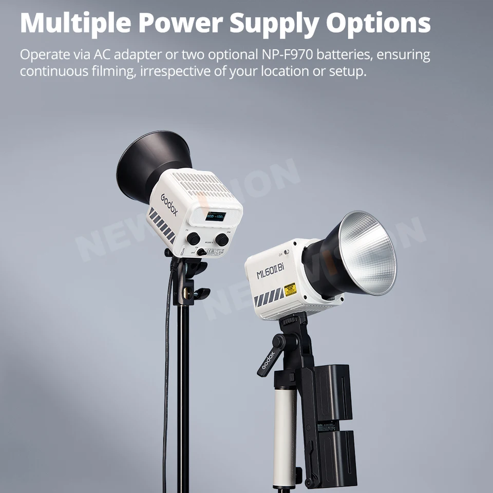 Godox ML60II Bi Accessories AK-B01 AK-B02 Battery Adapter ML Godox ML60II Bi Accessories AK-B01 AK-B02 Battery Adapter ML