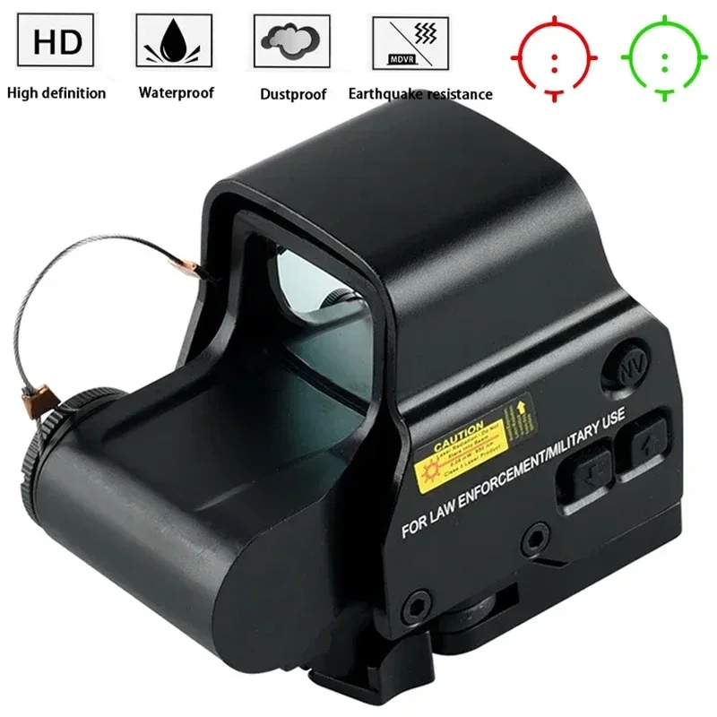 Tactical Optics Hologram Scope Sight Flip-up Mount Red Green Dot Sights for 20mm Rail Hunting Firearms Airsoft