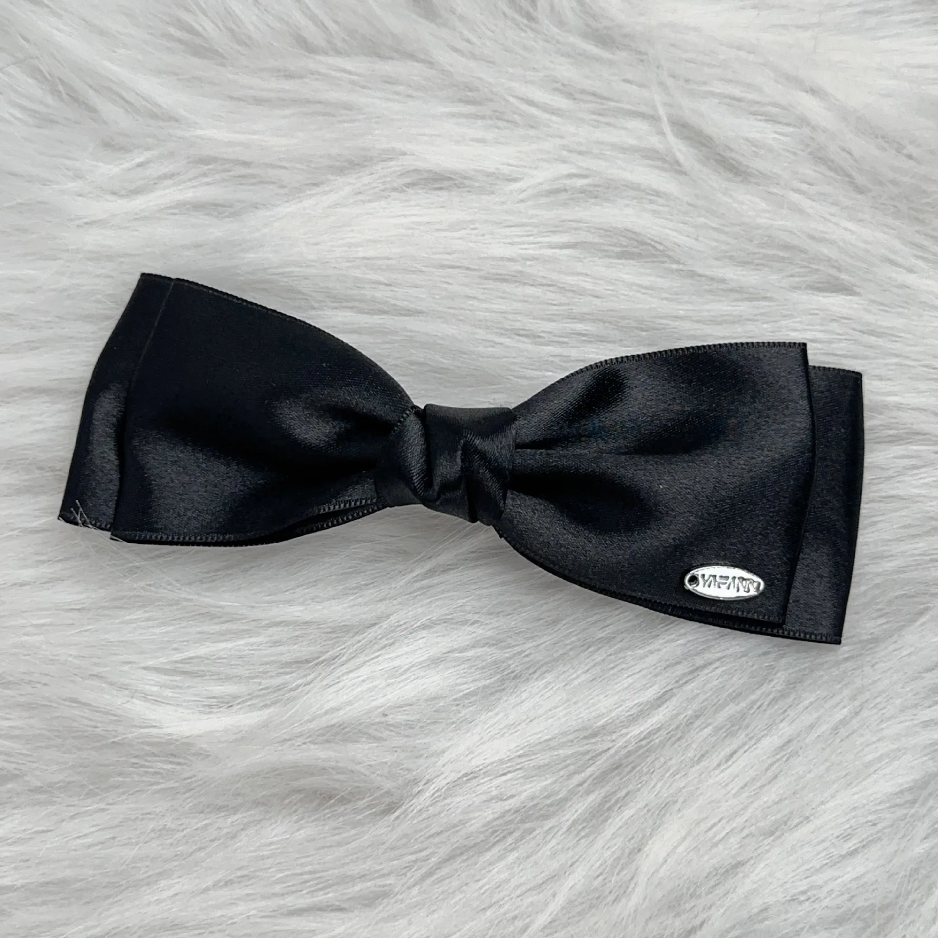 Damen Haarspange Süßer Stil Französische Doppelschleife Federklammer Süßes Haar Stereo Clip Kawaii Haarschmuck Schleife Clip Haarband – Detail 7