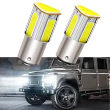 

2x 4COB BA15S 1156 P21W LED Single Two Contact Car Led Turn Signal Lamp Parking Auto Brake Lamp 12v Red White Yellow for All Car