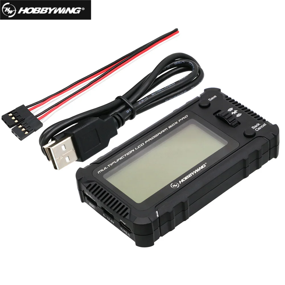 Hobbywing Lcd Program Box Pro Per Platinum Xerun Ezrun Seaking Pro Esc Rc Model Car Boat Accessori Per L'Impostazione Dei Parametri Dell'Aeroplano