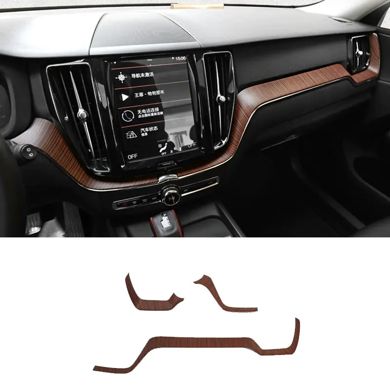 

Панель управления из углеродного волокна для volvo xc60 2018-2023