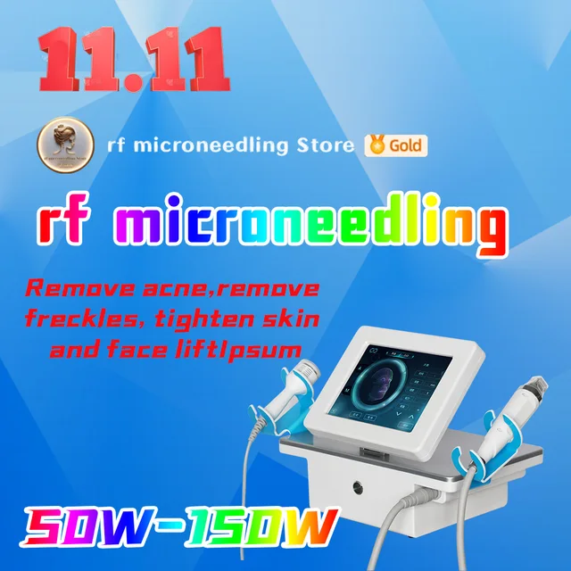 2025 New generation rf microneedling machine for facial and body whitening equipment to remove wrinkles and stretch marks