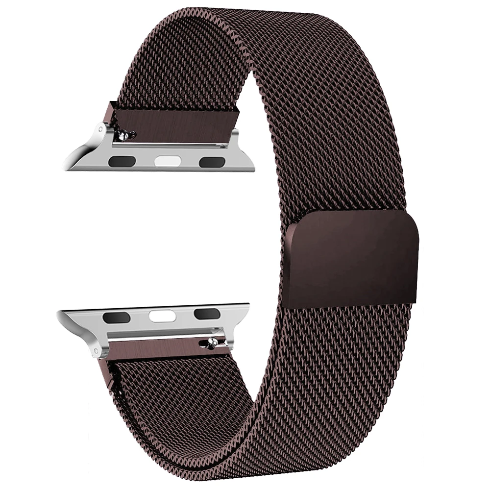 Sophisticated Milanese Loop Metal Wristband Bracelet
