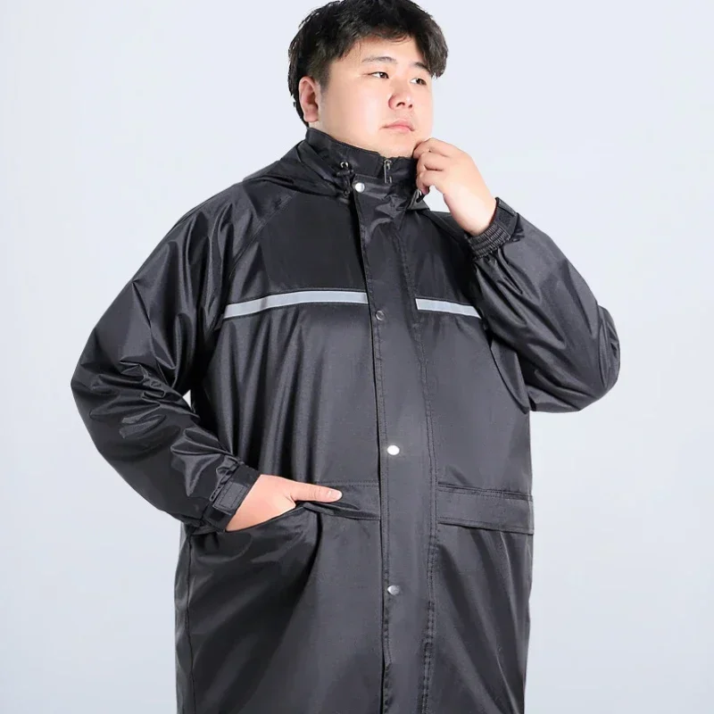 Raincoat Suit Outdoor Riding Full-body Anti-storm High-gloss Reflective Raincoat and Rain Pants for Electric Vehicle