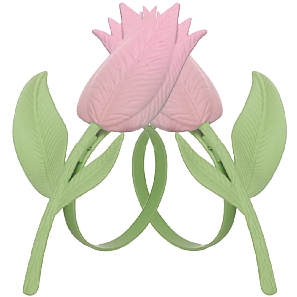 

2 Pcs Napkin Buckle Holders for Party Serviette Ring Decor Rings Table Ornament Painted