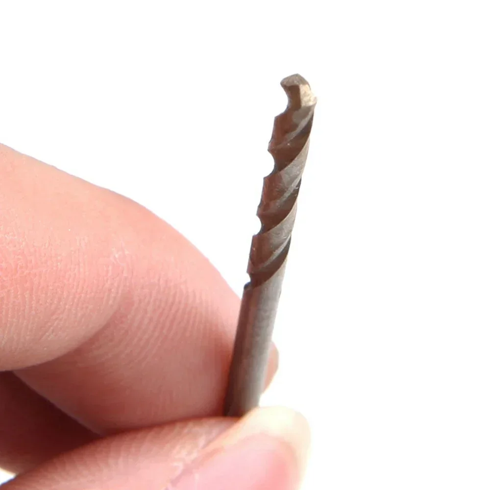 Micro HSS Twist Drill Bits Straight Shank Auger Bits For Electrical Drill Optional 1 1.5 2 2.5 2.8 3 3.2 3.5 4 4.5 5 Mm 10Pcs drill bits