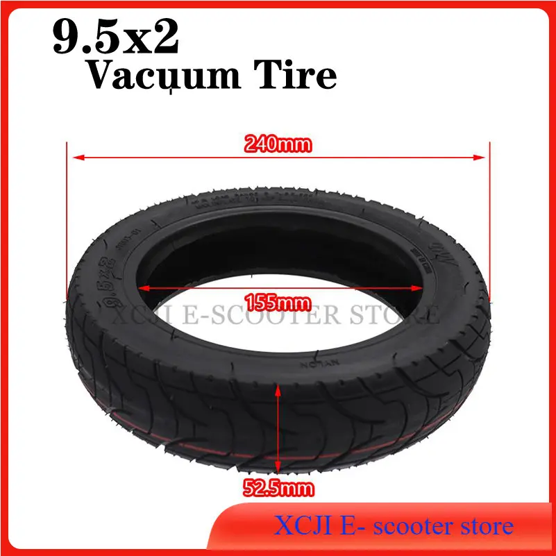 

Новая бескамерная шина 9,5 дюйма 9,5x2 для электроскутера Xiaomi M365/Pro