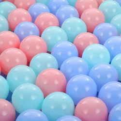 Colorful Plastic Play Balls for Kids - 50 Piece Set for Indoor & Outdoor Fun (50pcs macaron ball)