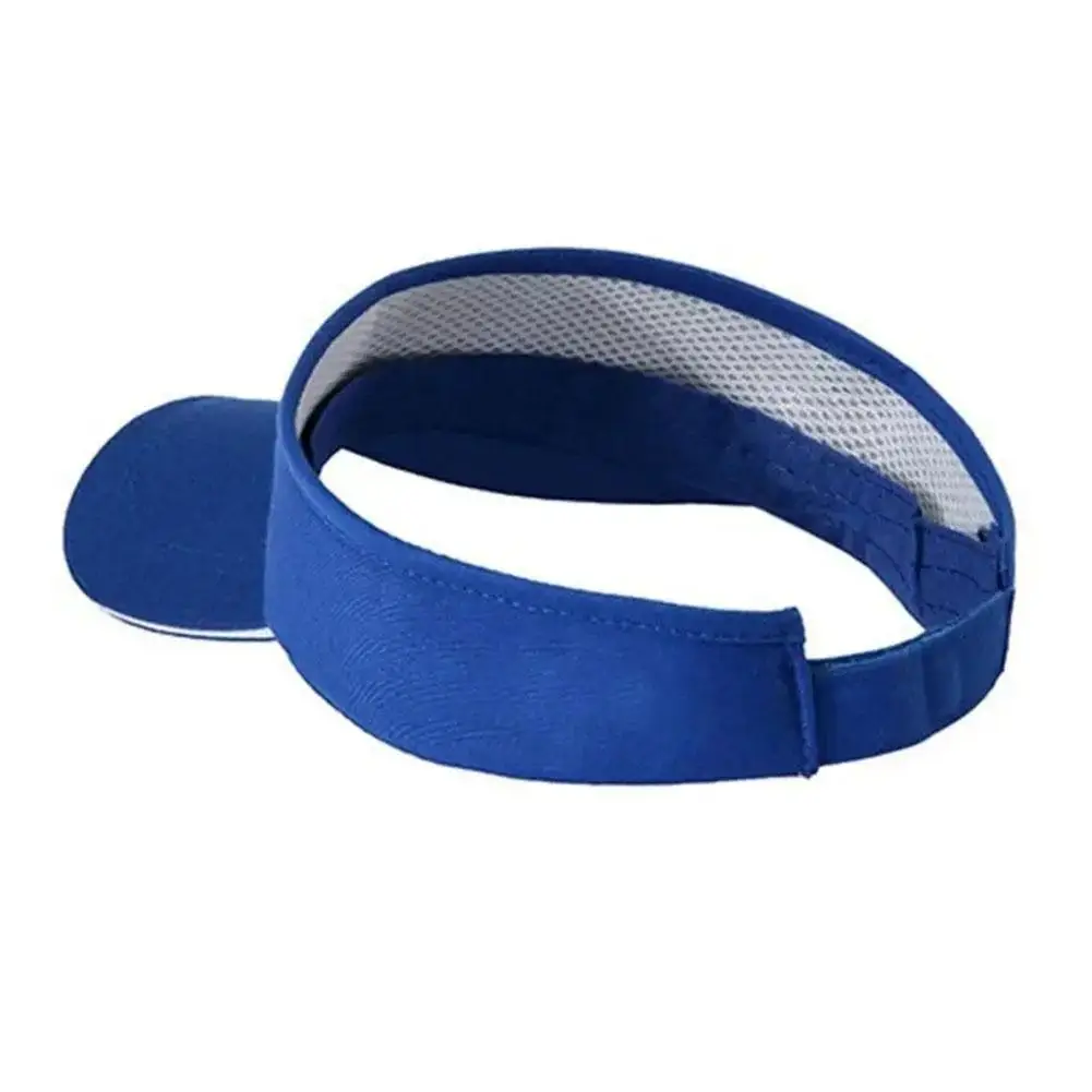 Summer Sun Hats Men Women Cotton Adjustable Visor UV Protection Empty Solid Sport Tennis Golf Running Sunscreen Baseball Cap