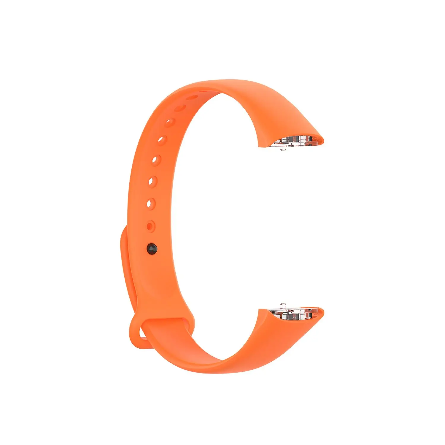 Breathable Soft Silicone Watchband Replacement with Accessory Buckles