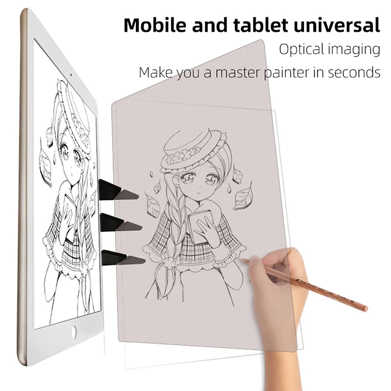 프로젝션 드로잉 카피 보드, 광학 반사 브래킷이 있는 디밍 트레이싱 프로젝터 페인팅 보드