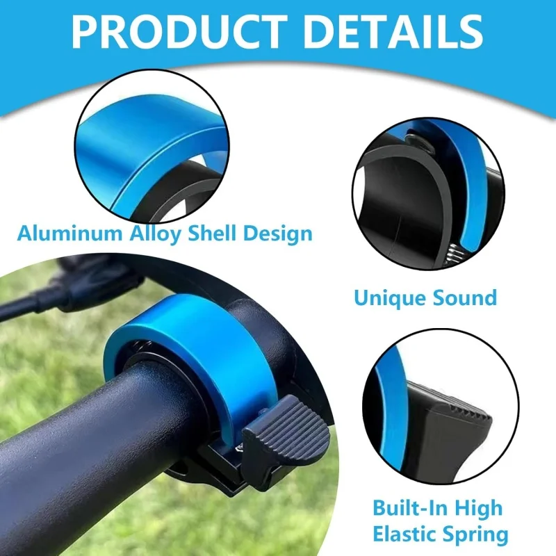 Bicycle Bell Bicycle Horn Bicycle Accessories Super Loud Invisible Folding Speaker Bicycle Bell For Children Adults Horn For Road Bike Riding Equipment Accessories