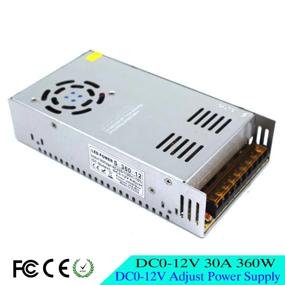 Fuente De Alimentación (Driver) Impermeable IP67 Para Tiras LED 12V/24V - Transformador AC/CC Universal