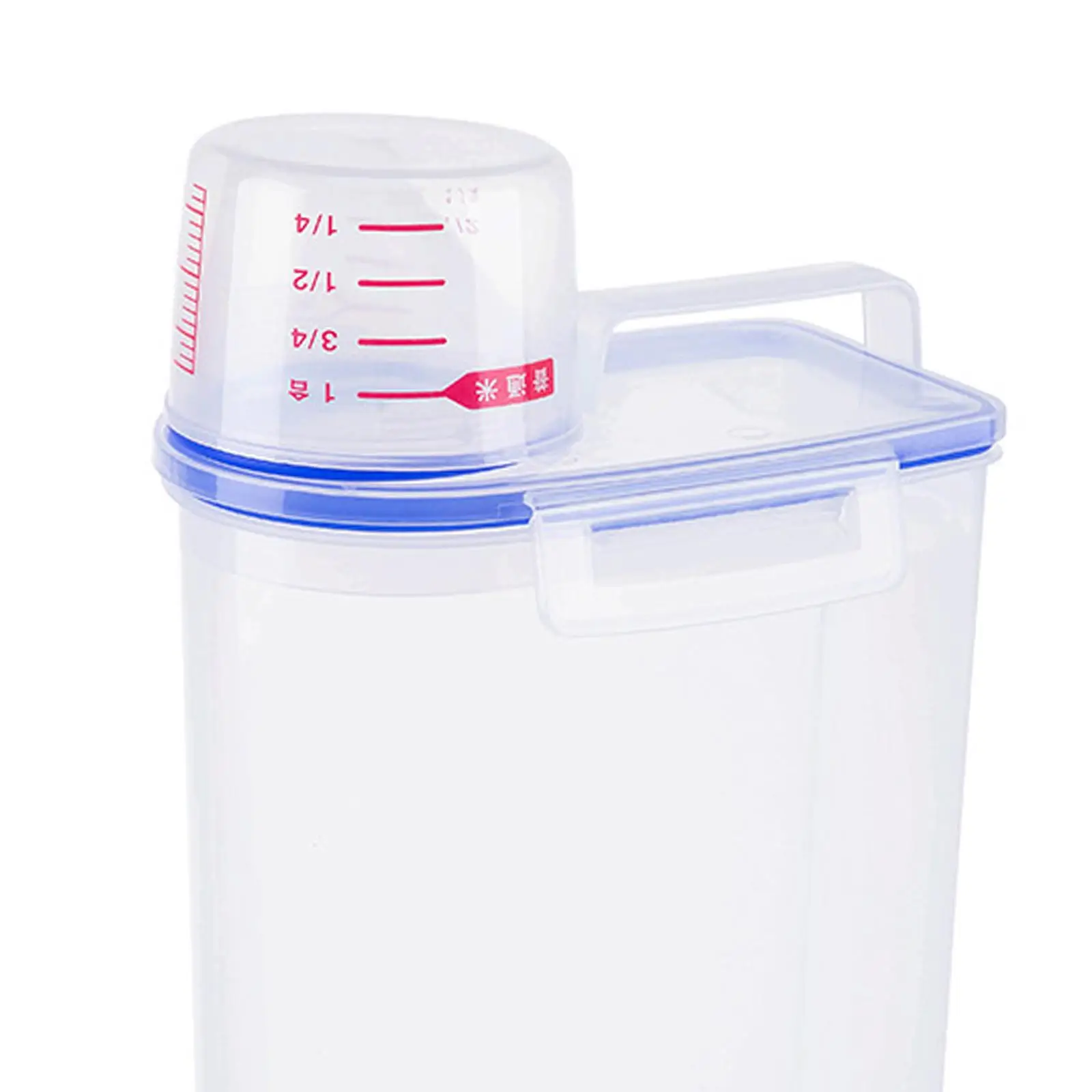 Laundry Powder Storage Container, Laundry Soap Dispenser, 4L Multipurpose for Laundry