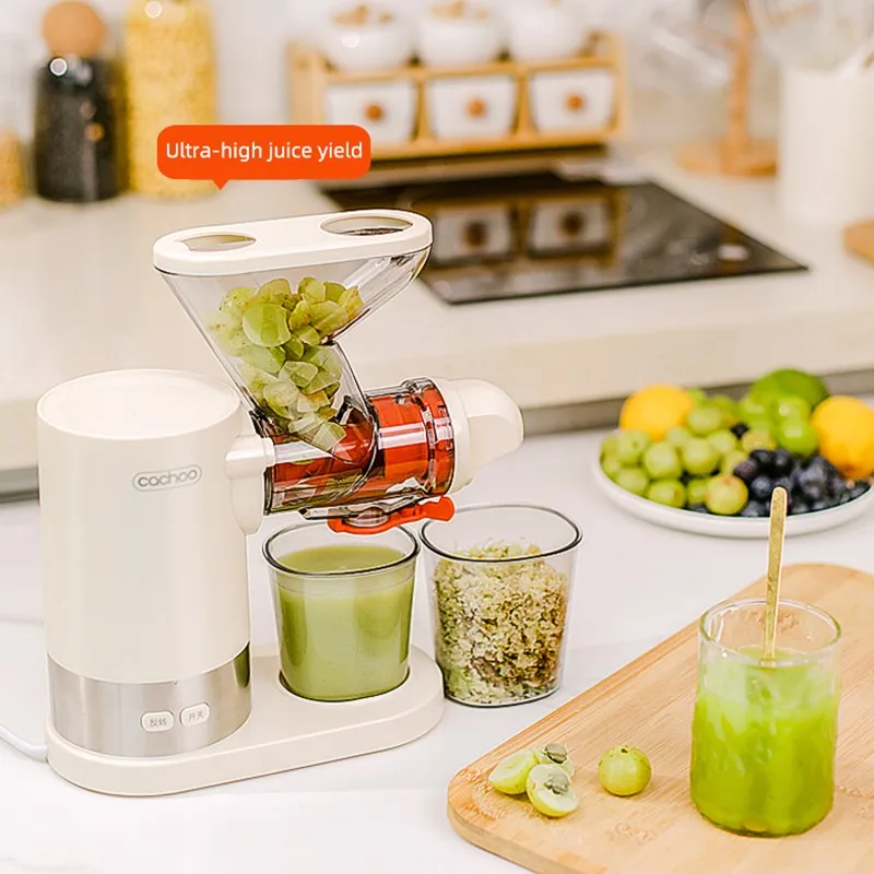 Cold Press Juicer Slow Juicer Multifunction Fruit Vegetable Screw Extractor Automatic Squeezer Citrus Juicer Portable Blender 3