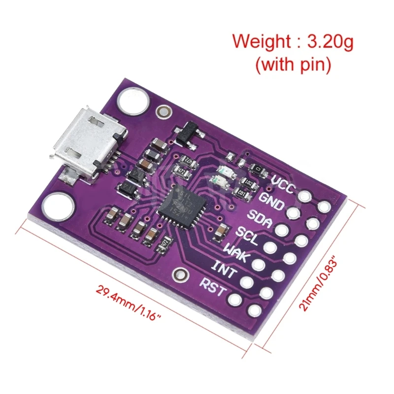 CP2112 USB-직렬 어댑터 2.0 USB-I2C 통신 모듈 평가 키트