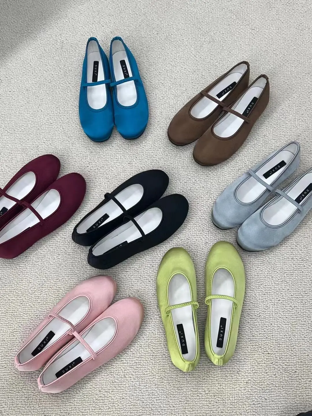 

Женские туфли мэри джейн на плоской подошве с круглым носком, весна-осень 2023