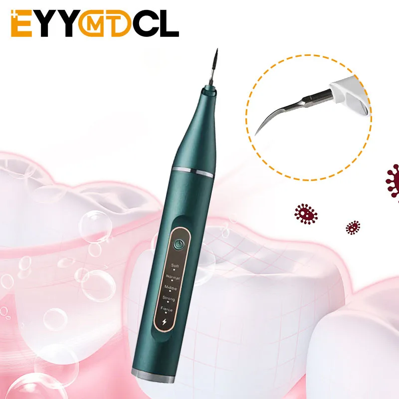 Ultrasonic Oral Irrigator with 5 Adjustable Pressure Settings for Effective Tooth Clean Tartar Calculus Cleaning Oral Care Tools