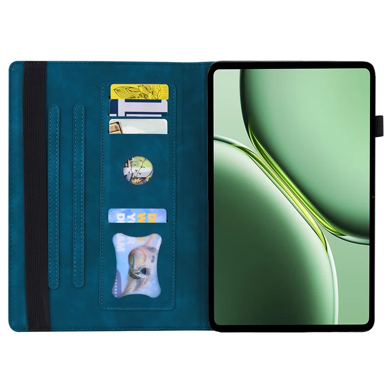 Luxury Wallet Stand Case for 12.1 Inch Tablets - OnePlus Pad Pro 2024 Cover