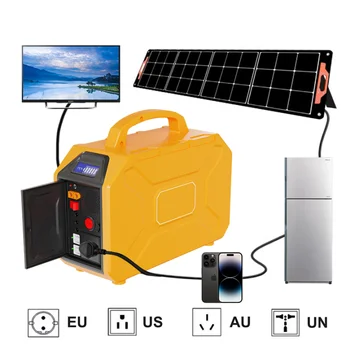 Portable 200W Peak Power Station New 110V/220V Pure Sine Wave Inverter External Battery For Car RV Emergency Energy Storage